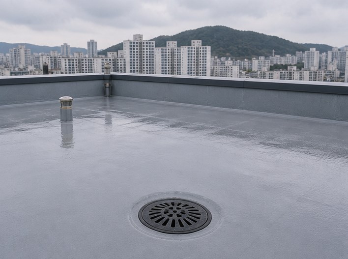빗물 그레이팅·바닥 배수구 점검